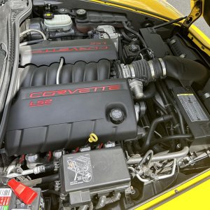 2006 Corvette Coupe in Velocity Yellow