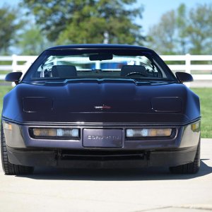 1988 Corvette Coupe in Charcoal Metallic
