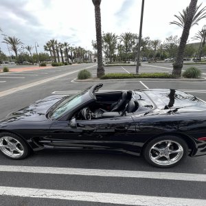 2003 Corvette Convertible in Black