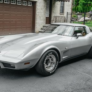 1978 Corvette in Silver