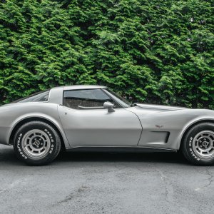 1978 Corvette in Silver