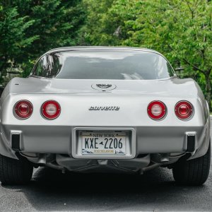 1978 Corvette in Silver