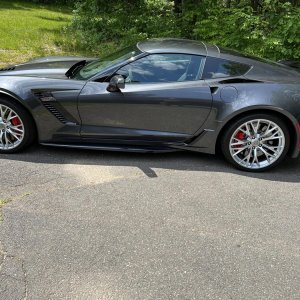2017 Corvette Z06 Coupe 3LZ in Watkins Glen Gray Metallic