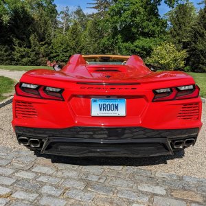 2022 Corvette Stingray Convertible 3LT in Torch Red