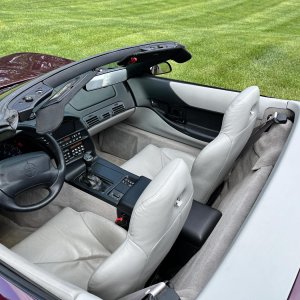 1996 Corvette Convertible LT4 6-Speed in Dark Purple Metallic