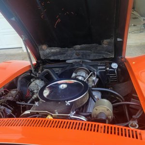 1969 Corvette Coupe L46 350/350 4-Speed in Monaco Orange
