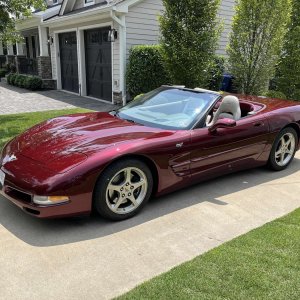 2003 Corvette Convertible 50th Anniversary Edition 6-Speed