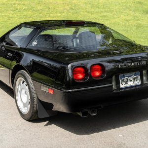 1991 Corvette ZR-1 in Black