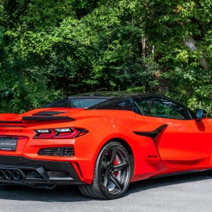 2023 Corvette Z06 Convertible 3LZ in Torch Red