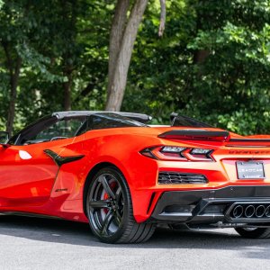 2023 Corvette Z06 Convertible 3LZ in Torch Red