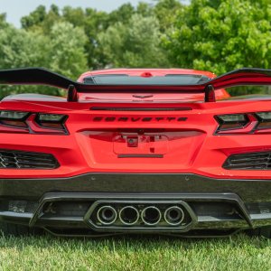 2023 Corvette Z06 Coupe 3LZ Z07 in Torch Red