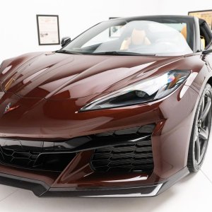 2023 Corvette Z06 Convertible 3LZ in Caffeine Metallic