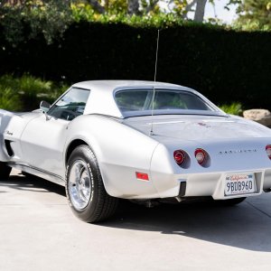 1975 Corvette Convertible L82 in Silver