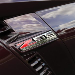 2017 Corvette Z06 Coupe in Black Rose Metallic