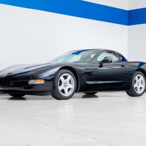 1999 Corvette Fixed Roof Coupe in Black