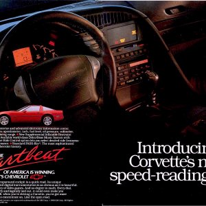 1990 Corvette Ad