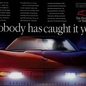 1993 Corvette Ad