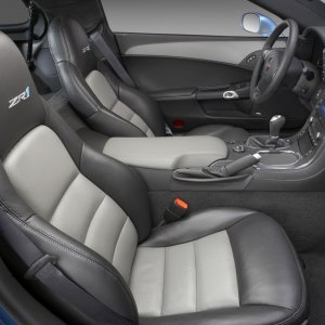 2009 ZR1 Corvette Interior