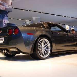 Detroit Auto Show - 2009 Corvette ZR1