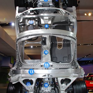 2009 Corvette ZR1 Chassis Display