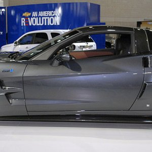 Chevrolet Corvette ZR1 at Philadelphia International Auto Show