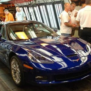 2009 ZR1 Rollout