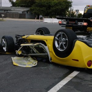 2011 Corvette After DUI Accident
