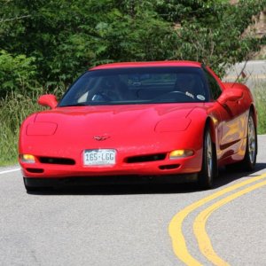2002 TR Coupe CAC member Red Vette