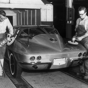 1963 Corvette at St. Louis