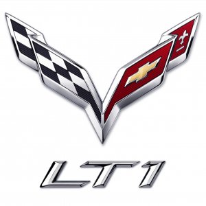 2014 C7 Corvette LT1 Logo