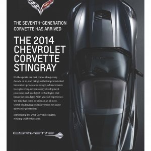 2014 C7 Corvette Stingray Sales Guide - Page1