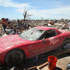 Tornado Victim in Moore, Oklahoma