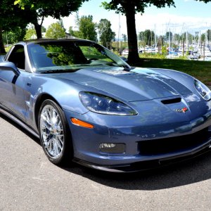 2012 Corvette ZR1 - Supersonic Blue Metallic