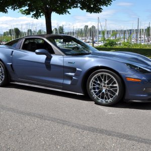 2012 Corvette ZR1 - Supersonic Blue Metallic