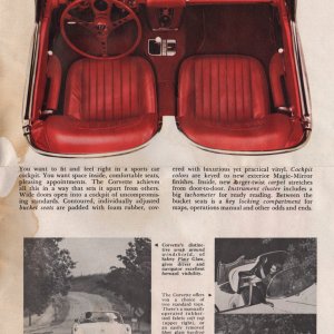 1960 Corvette Sales Brochure - Page 6