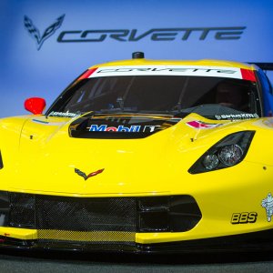 Chevrolet Corvette C7.R Race Car Makes World Debut