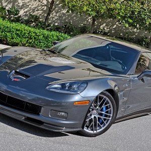 2010 Corvette ZR1 - Cyber Gray Metallic