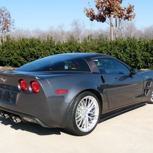 2011 Corvette ZR1 in Cyber Gray Metallic