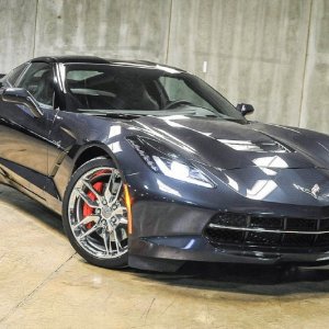 Night Race Blue Metallic - 2014 C7 Corvette Stingray Coupe