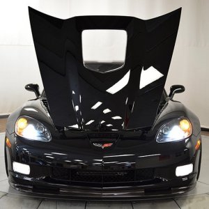 2009 Corvette ZR1 in Black