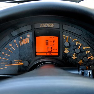 1990 Corvette ZR-1 in Bright Red