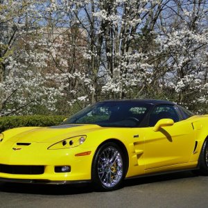 2012 Corvette ZR1 in Velocity Yellow