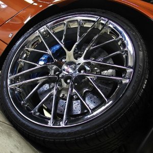 2009 Corvette ZR1 - Atomic Orange Metallic