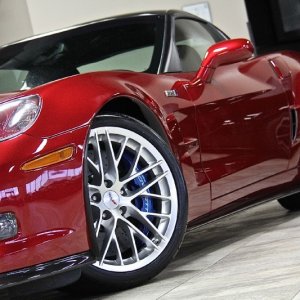 2010 Corvette ZR1 - Crystal Red Metallic