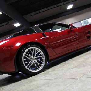 2010 Corvette ZR1 - Crystal Red Metallic