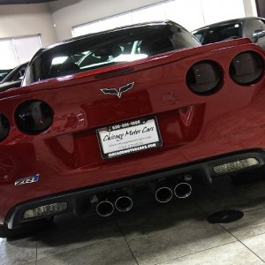 2010 Corvette ZR1 - Crystal Red Metallic