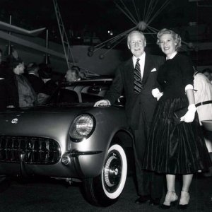 1953 Corvette Debut