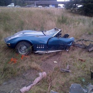 Corvette Crash in Washington State