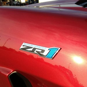 2010 Corvette ZR1 in Crystal Red Metallic