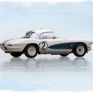 1962 Corvette Gulf Oil Race Car